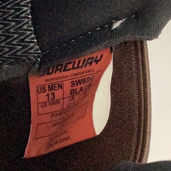 SUREWAY Men's Slip On Black Work Boots Slip/Water Resistant/Mechanic Work Boot - Picture 11 of 13